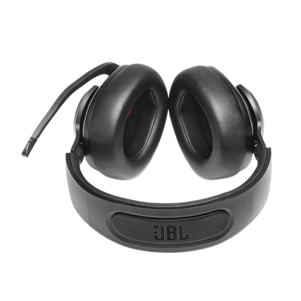A Photo Of JBL Quantum 400 Wireless Gaming Headset – Surround Sound, Voice Focus Mic, and Discord Certified