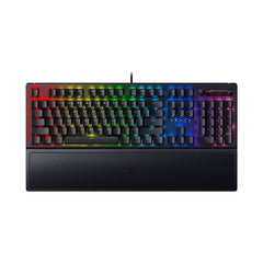 A Photo Of Razer BlackWidow V3 - Wired Full-Size Mechanical Gaming Keyboard | Yellow Switches, RGB Backlighting