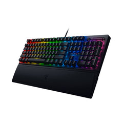 A Photo Of Razer BlackWidow V3 - Wired Full-Size Mechanical Gaming Keyboard | Yellow Switches, RGB Backlighting