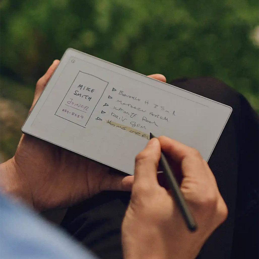 A Photo Of reMarkable Paper Pro Move with Marker Plus