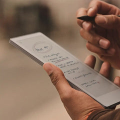 A Photo Of reMarkable Paper Pro Move with Marker Plus