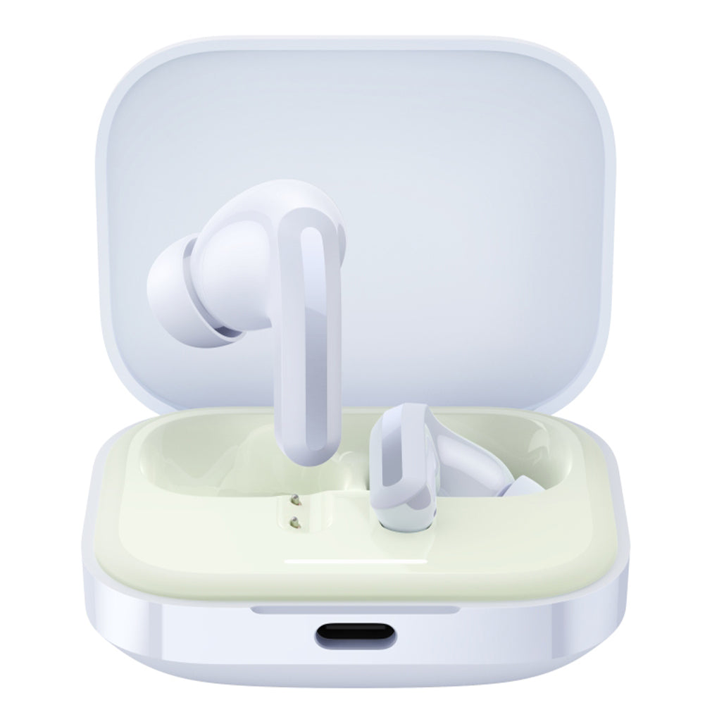 A Photo Of Xiaomi Redmi Buds 5 Wireless Noise Cancelling Earbuds - Sky Blue