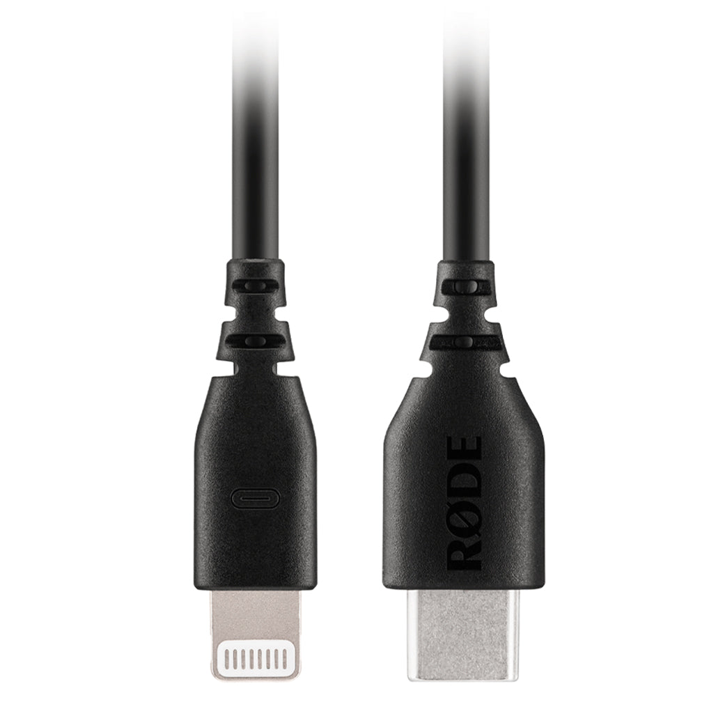 A Photo Of Rode SC21 30cm USB-C to Lightning Cable – High-Quality MFi-Certified Accessory