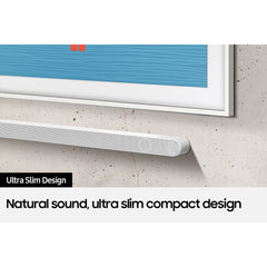 A Photo Of Samsung HW-S801B Ultra Slim Lifestyle Soundbar with Wireless Subwoofer – Dolby Atmos, Adaptive Sound, and Alexa Built-in