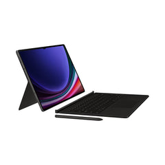A Photo Of Samsung Galaxy Tab S9 Ultra Book Cover Keyboard - Black | Full-Size Keyboard, DeX Mode, Magnetic Design
