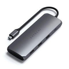 A Photo Of Satechi USB-C Hybrid Multiport Adapter with SSD Enclosure - ST-UCHSEM