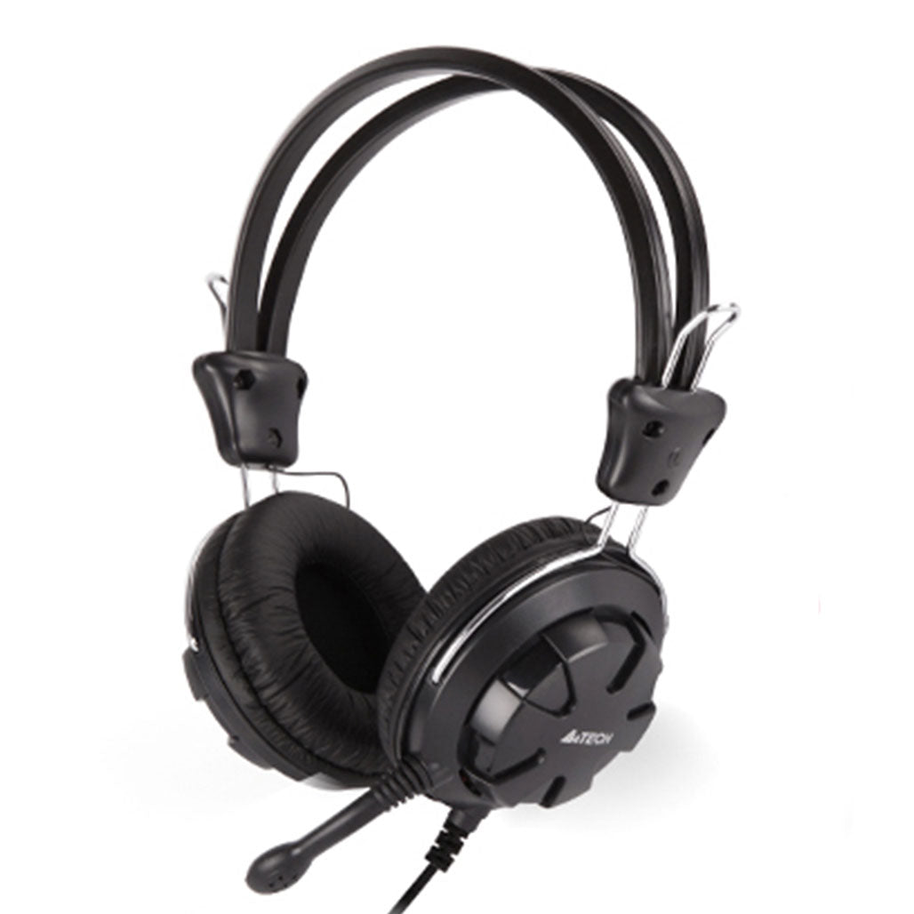 A Photo Of A4Tech HS-28 ComfortFit Stereo Headset - Superior Sound Quality with On-the-Head Design