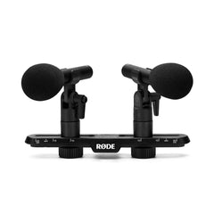 A Photo Of Rode TF-5 Premium Small-Diaphragm Condenser Cardioid Microphones – Matched Pair with Stereo Bar