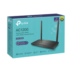 A Photo Of TP-Link AC1200 Archer VR400 Wireless MU-MIMO VDSL/ADSL Modem Router – High-Speed Dual-Band WiFi & Mesh Network Compatible