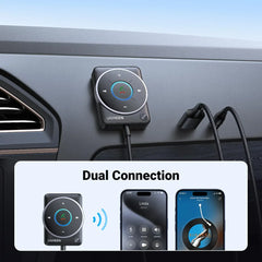 A Photo Of Ugreen Aux Bluetooth 5.4 Adapter For Car
