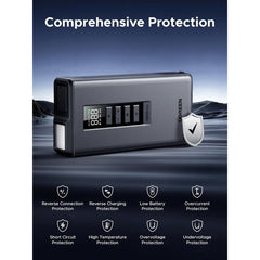A Photo Of UGREEN ES703 3-in-1 Emergency Roadside Tool – 1000A Car Jump Starter, 150 PSI Tire Inflator & 10000mAh Power Bank - 35978