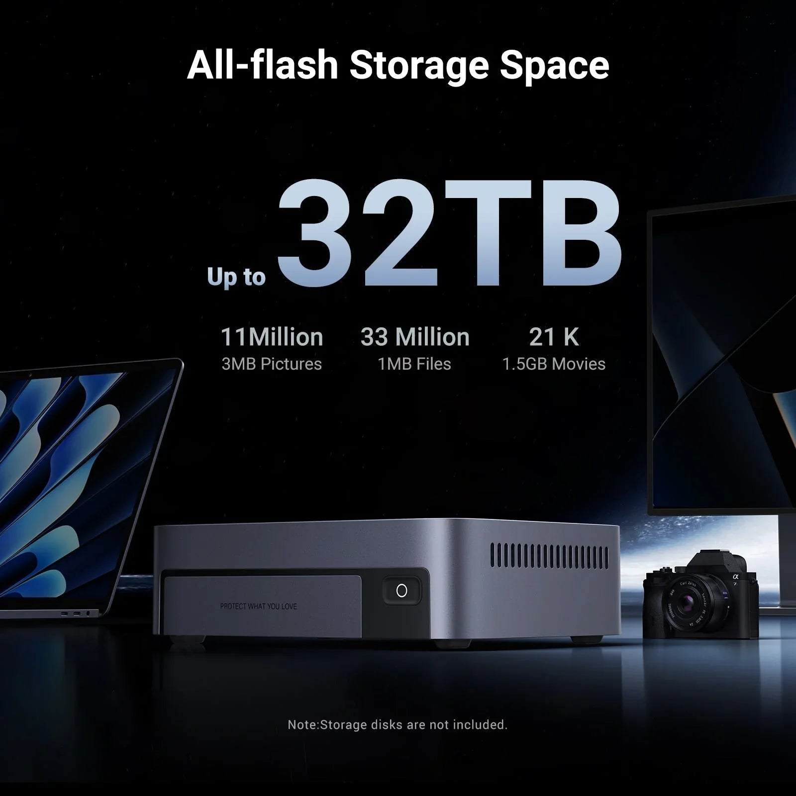 A Photo Of UGREEN NASync DXP480T Plus All-Flash NAS – Core i5-1235U - 4-Bay