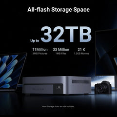 A Photo Of UGREEN NASync DXP480T Plus All-Flash NAS – Core i5-1235U - 4-Bay