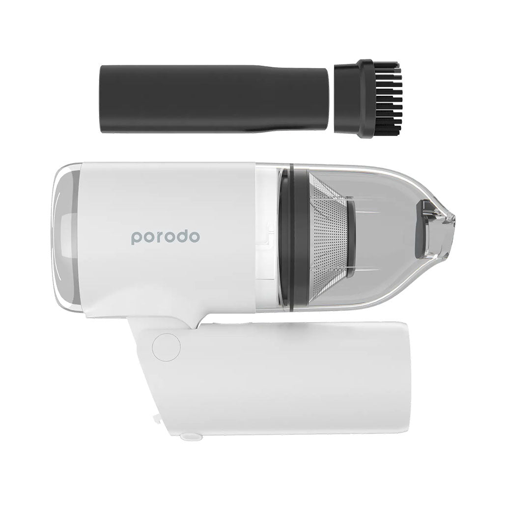A Photo Of Porodo Lifestyle Vacuum Cleaner Portable Design & Stylish Folding Handle
