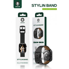 A Photo Of Green Lion Stylin Band Watch Strap For Apple Watch 42mm/44mm/45mm