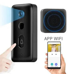A Photo Of Xiaomi Smart Doorbell 3 - 2K Ultra-Clear Resolution, AI Human Recognition, 5200mAh Battery, Ultra-Wide Angle, Two-Way Audio, Free Cloud Storage