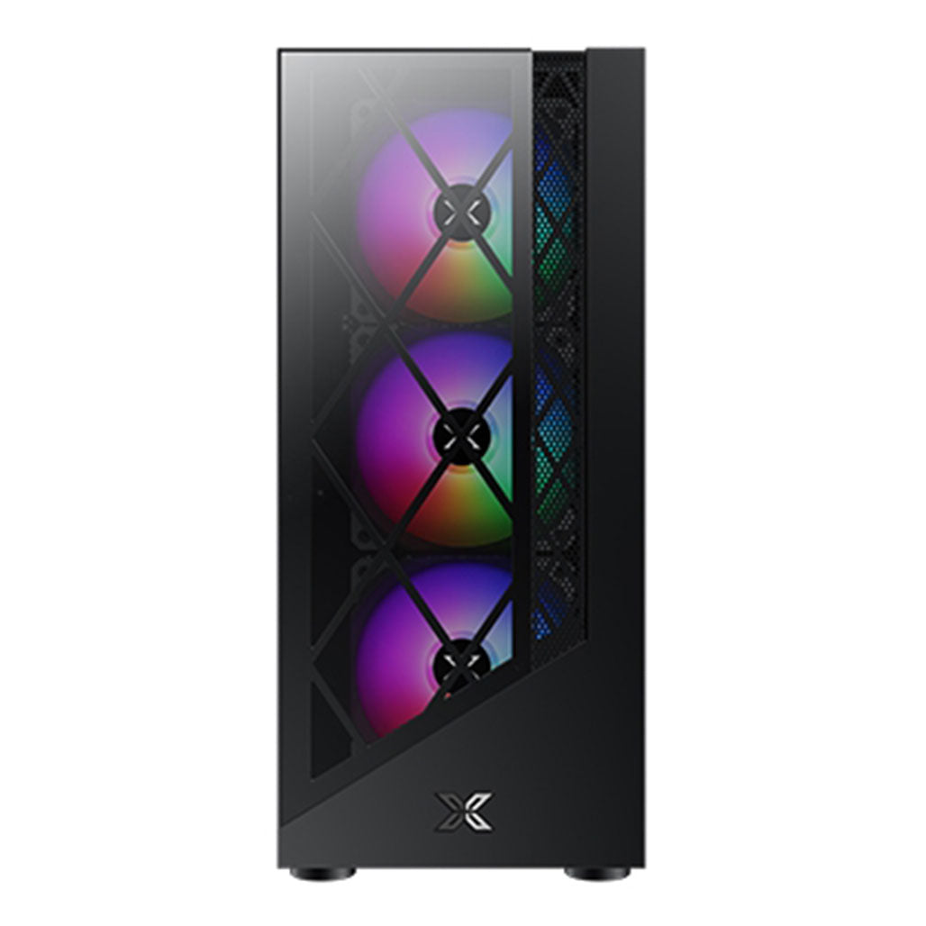 A Photo Of Xigmatek Duke - ATX Case Black With 3fan Duke
