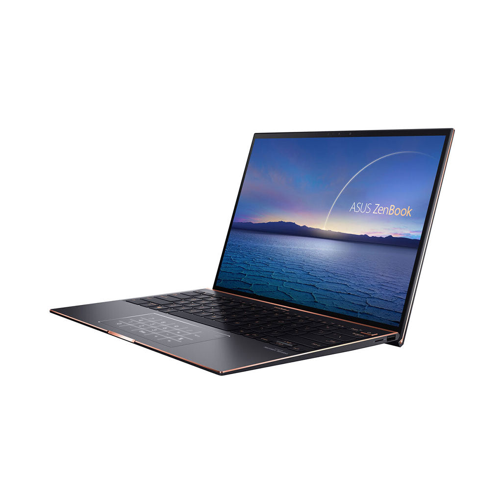 A Photo Of Asus Zenbook UX393EA-XB77T Ultra Slim - 13.9 inch Touch - Core i7-1165G7 - 16GB Ram - 1TB SSD - Intel Iris Xe